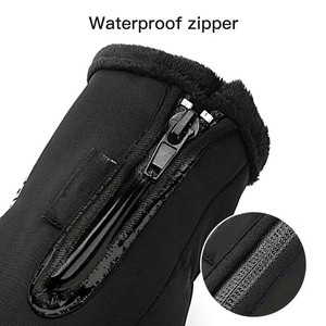 Waterproof Knitted Winter Gloves All Weather Ultra Grip Glove Crosspoint Waterproof Knit <b>Wool</b> Ski Gloves - Product Image 4