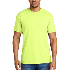 Nouveau design, vente en gros, t-shirts de haute qualité pour hommes, nouveau design, couleur unie, tissu doux avec logo de marque, t-shirts pour hommes, femmes, unisexe - Product Image 5
