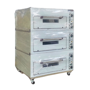 Horno de Convección a Gas de Alta Productividad de 2 Niveles y 6 Bandejas, Equipo de Panadería para Hornear Pan, Pizza y Bollos - Product Image 6