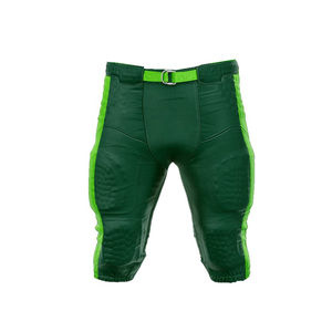 Uniforme de Fútbol Americano al por Mayor, Talla Grande, 100% Poliéster, Transpirable, de Secado Rápido, Ligero, Diseño de Logotipo Personalizado, Corto - Product Image 5