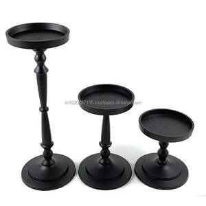 Premium quality vintage style handcrafted iron <b>candle</b> holder for elegant home decor and romantic <b>dinner</b> settings - Product Image 2