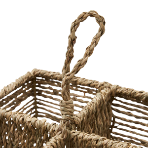 Best Selling Natural Seagrass Caddy, Rustic Seagrass <b>Storage</b> <b>Basket</b> Paper Towel Holder Wholesale Kitchenware From Vietnam - Product Image 6