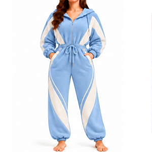 ชุดจั๊มสูทขนแกะผู้หญิงแบบสั่งทำพิเศษ อุ่นสบาย สไตล์ลำลอง - Product Image 5