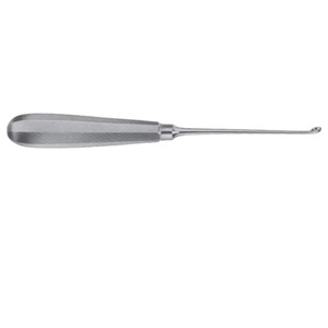 Curette manuelle de haute qualité pour os malléables, en acier inoxydable, instruments chirurgicaux orthopédiques, approuvée CE ISO, réutilisable, tailles 4,4 mm - Product Image 4