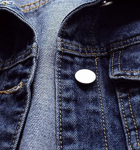 Oem Women's Denim Jean Jacket Men Casual Outwear Fall Jacket Denim Button up Coat Oversize Denim Jacket for Men - Product Image 4