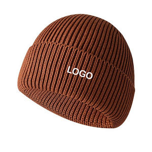 Customizable <b>Winter</b> Warm Knit Fisherman Beanie <b>Cap</b> <b>for</b> <b>Men</b> and Women with Blank or Designer Logo - Product Image 5