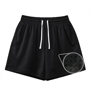 Men Board Shorts Casual Knitted Mesh Lace Anti-Wrinkle Eco-Friendly Breathable Lightweight Gym Running Custom Logo Wholesale - Product Image 6