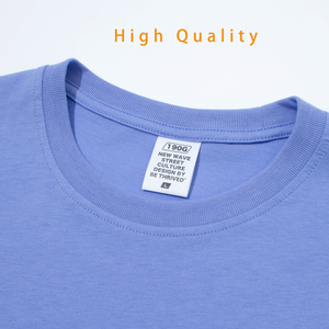 เสื้อยืดลำลองผู้ชายทรงปกติแบบสั่งทำพิเศษ ผ้าฝ้าย 100% แขนสั้น ไม่มีลาย สำหรับพิมพ์โลโก้แบรนด์ของคุณเอง ขายส่ง - Product Image 3