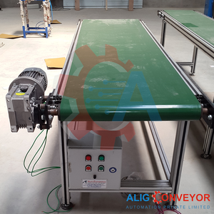 Transportador de Banda Plana ALIG FBC, Material de Goma/PVC, Velocidad Ajustable, Diseño Duradero para Traslado/Transferencia de Materiales, el Mejor - Product Image 5