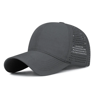 Gorra de Senderismo Ligera, Impermeable y Ajustable para Hombre y Mujer, de Secado Rápido, Perforada con Láser, Transpirable, Gorra de Béisbol para Exteriores - Product Image 6