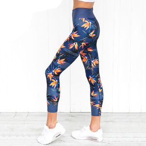 Leggings de Invierno para Mujer, de Alta Demanda, de Algodón/Fibra de Bambú, con Estampado Serigrafiado, Cintura Media, Antibacterianos, hasta la Rodilla - Product Image 2