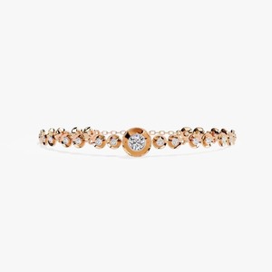 Round Moissanite Diamond Bracelet for Women and <b>Men</b>, Mix Cut Diamond Bracelet For Wedding, Solid Gold moissanite Bracelet - Product Image 5