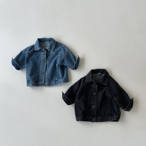 Veste en jean pour enfants à bas prix, 100% coton, automne, bébé, garçon, manteau d'hiver, vestes en jean pour enfants - Product Image 3