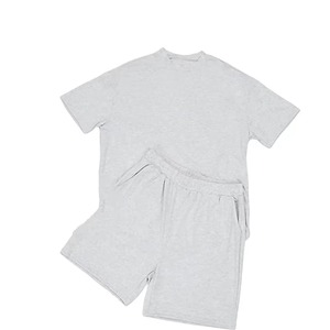 High Quality Men's Quick Dry Training Short Sleeve Breathable Cotton Tie Dye Shorts <b>Set</b> Wholesale Summer Men Casual Shorts <b>Set</b> - Product Image 5