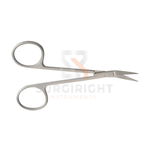 Tijeras Oftálmicas Wilmer Iris de Acero Inoxidable, Micro Tijeras Quirúrgicas de Precisión Fina para Cirugía Ocular, Instrumento Quirúrgico de SurgiRight - Product Image 3
