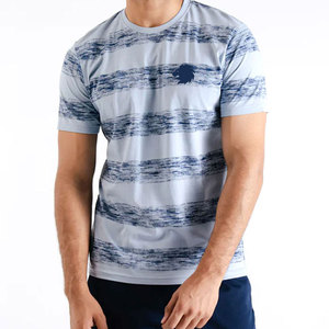 เสื้อยืดผู้ชายพรีเมียมแบรนด์ส่วนตัว ราคาถูก ผ้าฝ้าย 100% ทรงหลวม พิมพ์ลาย - Product Image 1