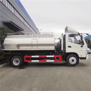 Factory 3 4cbm <strong>Milk</strong> <strong>Tanker</strong> foton Brand 316 Stainless Steel Tank Chinese Tank <strong>Truck</strong> for Delivery Fresh <strong>Milk</strong> - Product Image 3
