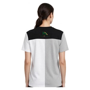 Men Black White <b>Grey</b> Color Block <b>T</b> <b>Shirt</b> Geometric Triangle Design Short Sleeve Casual Summer Top Modern Streetwear Apparel - Product Image 2