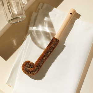 Herramientas de limpieza biodegradables, cepillo de mano tawashi en venta, cepillos de fibra de coco de bajo costo. - Product Image 2