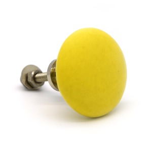 Ceramic cabinet knobs Decorative Ceramic Cabinet Knob Round Drawer Pull <b>Kitchen</b> <b>Cupboard</b> Furniture - Product Image 2