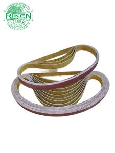 RIKEN Abrasive <b>Belt</b> 37mm <b>Red</b> Grit Sanding <b>Belt</b> for <b>Belt</b> Sanders Metal Finishing Tool - Product Image 3