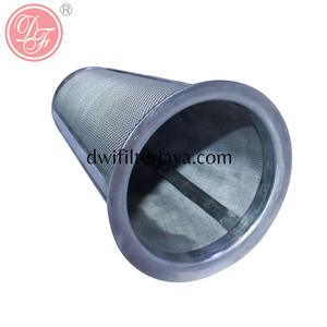 Filtre à cartouche en maille métallique perforée en acier inoxydable SS304 / Panier filtrant avec taille et couleur personnalisables - Product Image 4