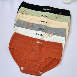 Braguitas Hipster Sexys para Mujer con Logotipo Personalizado |   Lencería Antibacteriana de Cintura Media 100% Algodón |   Fábrica de Ropa Interior para Adultos OEM Premium - Product Image 5