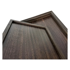 Elegante Bandeja de Servir Rústica de Madera, Hecha a Mano, de Madera Maciza, Juego de 3 Bandejas Otomanas para Servir el Desayuno - Product Image 2