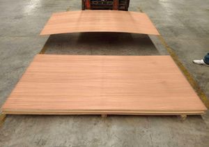Paneles de MDF de Grado E2 con Chapa de Madera de Sapele Africana Decorativa de Diseño Tradicional Kimsong, 7.6 mm x 4' x 8', para Uso en Interiores, Muebles - Product Image 3