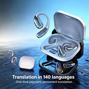 Auriculares Inalámbricos TWS con Pantalla LED, Cancelación de Ruido, Estéreo, Resistentes al Agua, con Traductor IA, Nuevo Diseño - Product Image 4