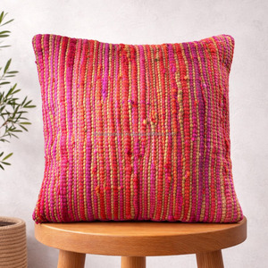 Large Rustic Bohemian Cushion Decor Home Pillow <b>Covers</b> Affordable Bohemian Decorative Cushions Woven Pillow <b>Covers</b> - Product Image 4