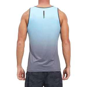 Débardeurs de sport personnalisés en coton tricoté 100 % respirant à séchage rapide, imprimés par sublimation intégrale, sans coutures, pour hommes et femmes - Product Image 3