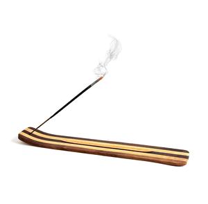 Porte-encens en bois simple et élégant pour la maison, les fêtes, le temple, l'aromathérapie – Plateau rond de qualité supérieure pour bâtonnets d'encens - Product Image 5