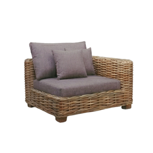 New Modern Minimalist Samosir Dining <b>Set</b> Four Chairs <b>And</b> A Round <b>Table</b> Artisanal Synthetic Rattan Indoor Outdoor Home Decor <b>Sets</b> - Product Image 2