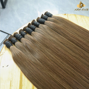 Extensiones de Cabello Liso Rojo Fuego, Hechas en Vietnam, 100g por Paquete, Cabello a Granel de Calidad Premium, Estilo Vibrante y Elegante - Product Image 3