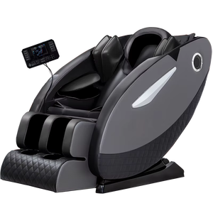 Silla de Masaje Shiatsu de Lujo de Nuevo Diseño, Spa para Pies, Asiento de Masaje Corporal Completo, Silla de Masaje de Gravedad Cero - Product Image 1