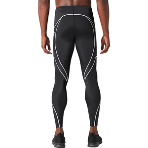 Men <b>Padded</b> Compression Football Tights Impact Protection Base Layer Pants Stretch Athletic Compression Football Pants - Product Image 2