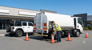 Aplicación móvil para entrega de combustible Obtenga gasolina y diésel entregados a su ubicación en cualquier momento con entrega de combustible bajo demanda rápida, segura y confiable. - Product Image 3