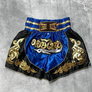Pantalones Cortos de Boxeo Muay Thai con Diseño Personalizado, Ligeros, de Secado Rápido, Duraderos, con Colores Degradados, 100% Poliéster - Product Image 4