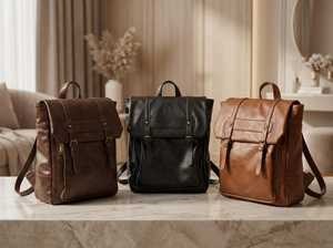 High Quality Custom Genuine Leather Backpack Mens Laptop <b>Rucksack</b> Travel Bag Waterproof Real Leather backpack LBK-0156 - Product Image 6