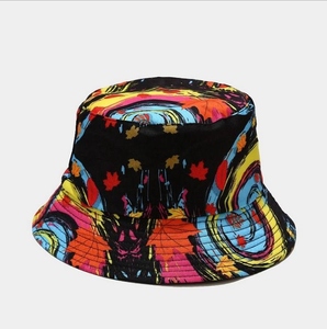 Chapeaux Bob en Toile Respirante à Imprimé Floral Tendance pour Femmes et Hommes, Idéaux pour la Protection Solaire en Extérieur au Printemps et en Été - Product Image 6