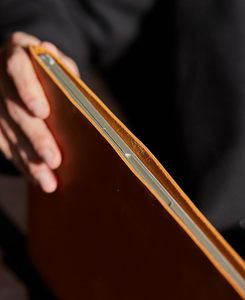 Sleek High Quality Laptop Case Genuine Leather Book Sleeve Custom OEM Soft <b>Bag</b> Cover <b>for</b> <b>Men</b> & Women Modern Wholesale Style 2026 - Product Image 5