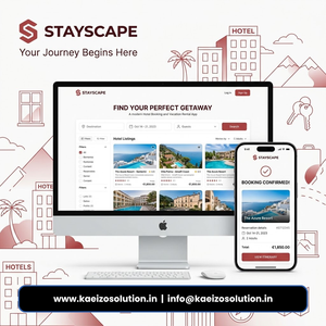 Aplicación móvil para reserva de hoteles y alquiler de casas de vacaciones, sistema de gestión y reserva de hoteles, aplicación de reserva de casas de vacaciones, aplicación de gestión de hoteles - Product Image 2