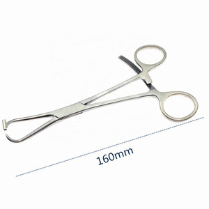 Pinza de reducción puntiaguda DETAIN IMPEX DI-SS-R-81 con guía de orificio, instrumento quirúrgico ortopédico manual de acero inoxidable para clavos óseos - Product Image 2