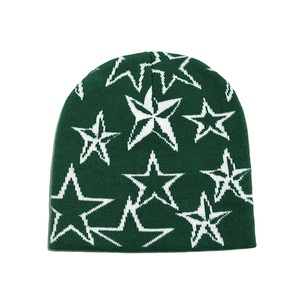 Confortable Hommes Beanie Caps Couleur Rayé Conception Logo Personnalisé Fait Chapeaux D'hiver 100% Coton Adultes Unisexe Beanie Cap - Product Image 6