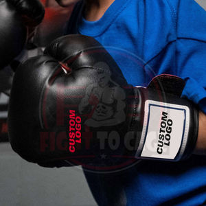 Guantes de Boxeo de Artes Marciales para Niños de 16 oz, de la Mejor Calidad, Hechos a Medida, Precio al por Mayor, Equipo de Entrenamiento de Lucha, OEM, Nueva Llegada - Product Image 5