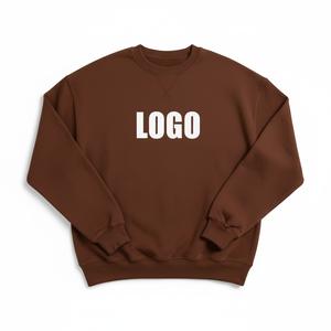 เสื้อสเวตเชิ้ตคอกลมโอเวอร์ไซส์สำหรับผู้หญิง ทรงหลวม สไตล์สตรีทแวร์ เสื้อพูลโอเวอร์ลำลอง - Product Image 4
