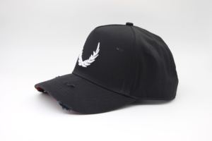 Gorra de Béisbol de Algodón a la Moda al por Mayor, de 6 Paneles, con Logotipo de Laurel Bordado, Ajustada, Casual, Sólida, a Rayas, Transpirable para Adultos - Product Image 2