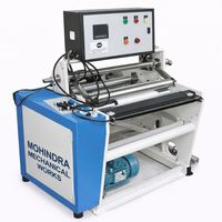 Machine à rembobiner la feuille d'aluminium domestique semi-automatique MOHINDRA MECHANICAL WORKS MMW-KFR001 Multi-tension Haute Performance