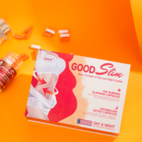 Capsules double effet Brûle-graisse Jour et Détox Nuit avec L-Carnitine, Haricot Blanc et Graine de Cassia pour Formule de Soutien Métabolique